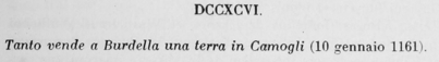 Ligne de résumé en italien